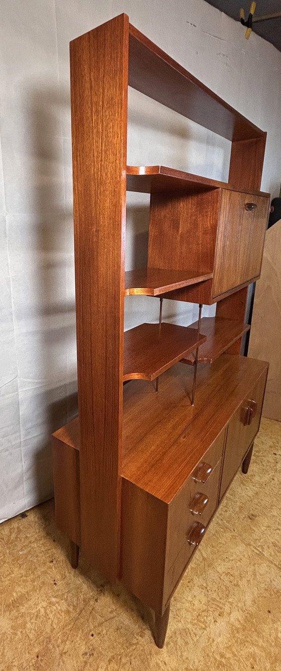 Image 1 of Mid-Century Retro Vintage Teak Room Divider by G Plan – ‘Brasilia’ Range, 1960s  Designed by Victor Wilkins | Stylish & Function