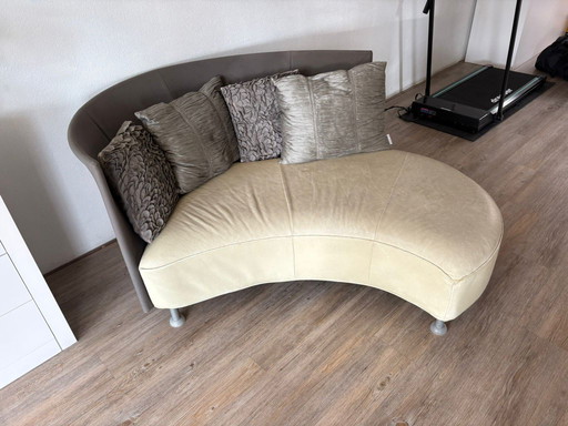 Montis Juliet Chaiselongue grau/beige