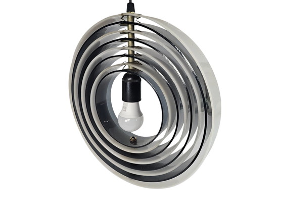 Image 1 of Lámpara de Luna - Lámpara colgante - Verner Panton - Era espacial - Mediados de siglo - Años 60
