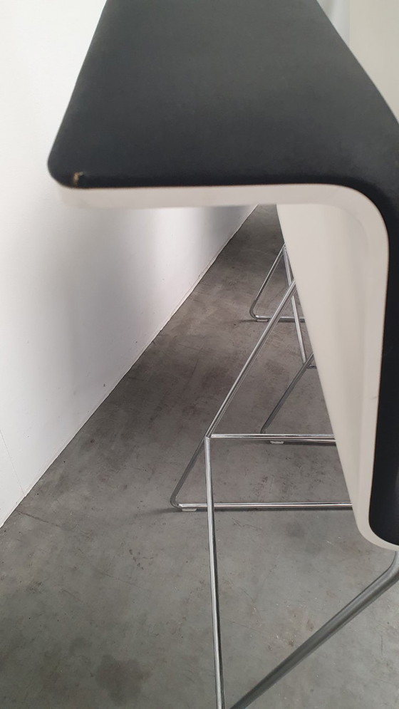 Image 1 of 4x Bulo Tab barkrukken design Alain Berteau + extra zitting