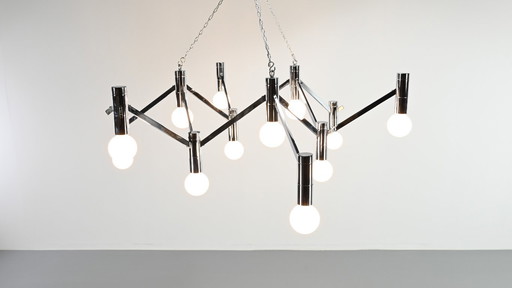 Vintage modularer Kronleuchter, ca. 1970