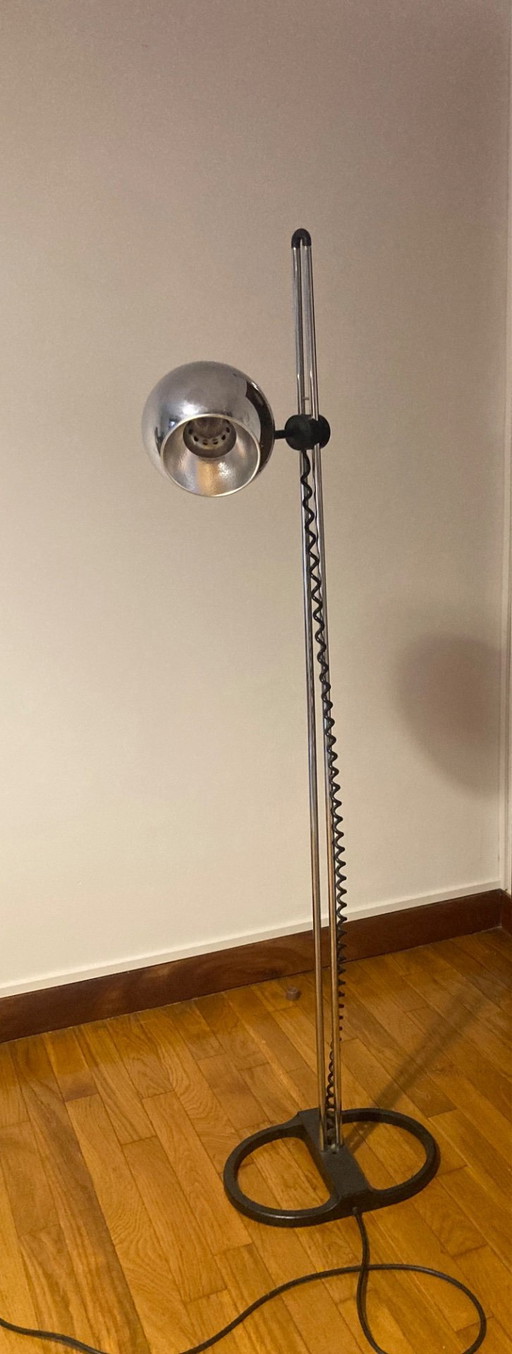 Staff Leuchten Space Age style floor lamp from the 1970s.