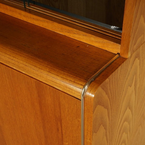 Vintage Buffetkast/Vitrinekast – Bohumil Landsman – Jitona – Jaren 60 – Vitrinekasten, Glass, Wood (photo 8 of 8)
