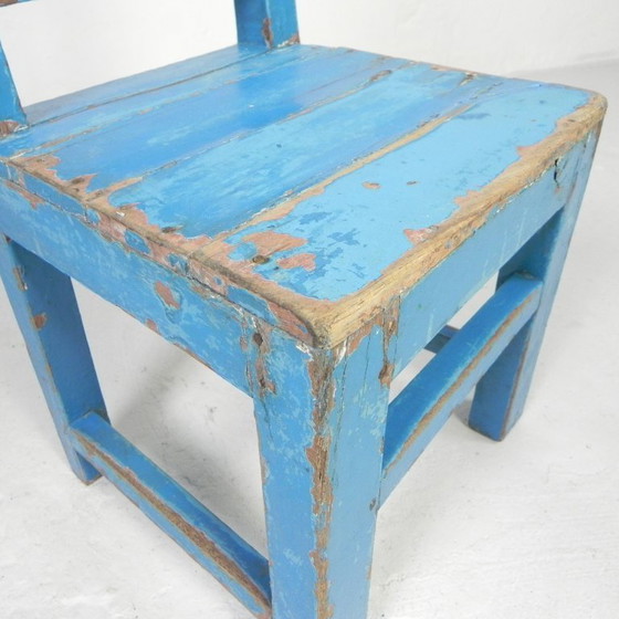 Image 1 of Set van 2 vintage kinderstoelen, jaren '50