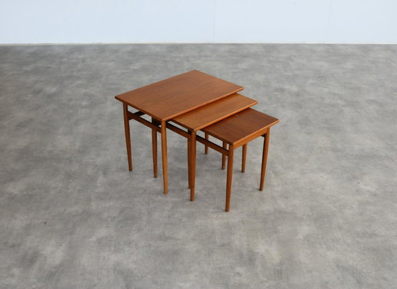 Image 1 of set di tavolini vintage