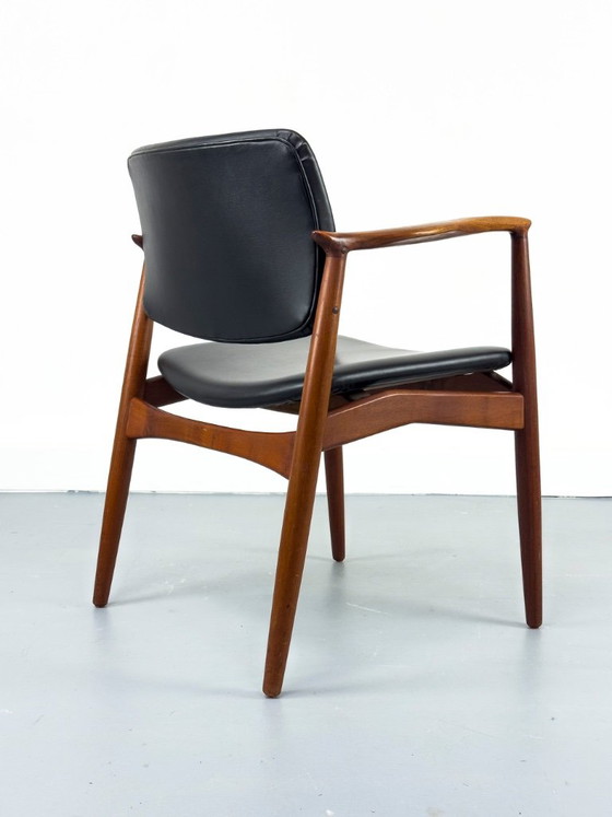 Teak Armchair by Erik Buch for Ørum Møbelfabrik, 1960s – Örum, Esszimmerstühle, Wood (photo 17 of 24)