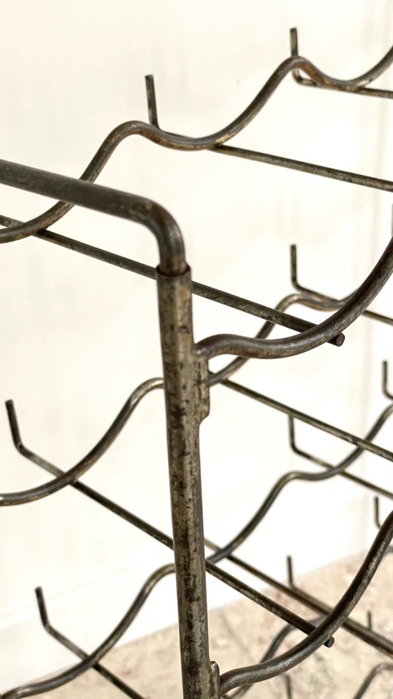 Image 1 of Portabottiglie in acciaio vintage