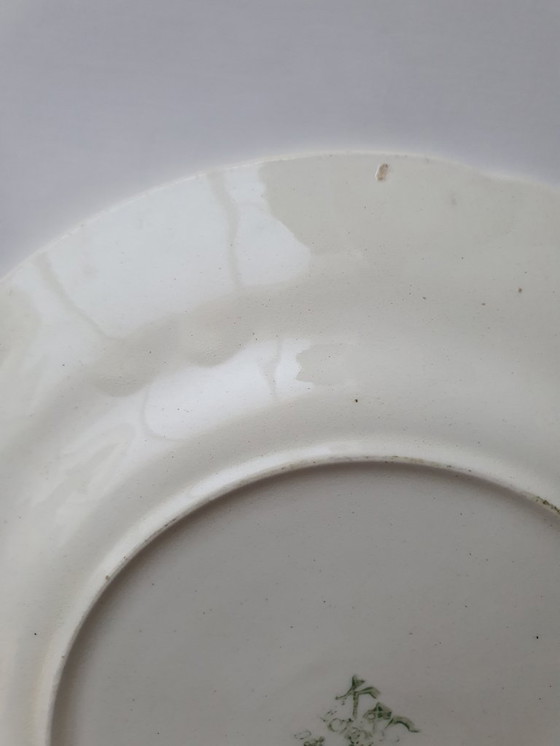 Image 1 of Antieke Keller & Guérin St Clément aardbeienset ca 1900