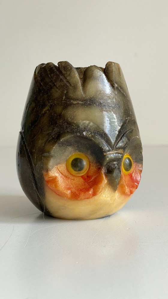 Image 1 of Bougeoir Pierre d'Albâtre Italy Vintage