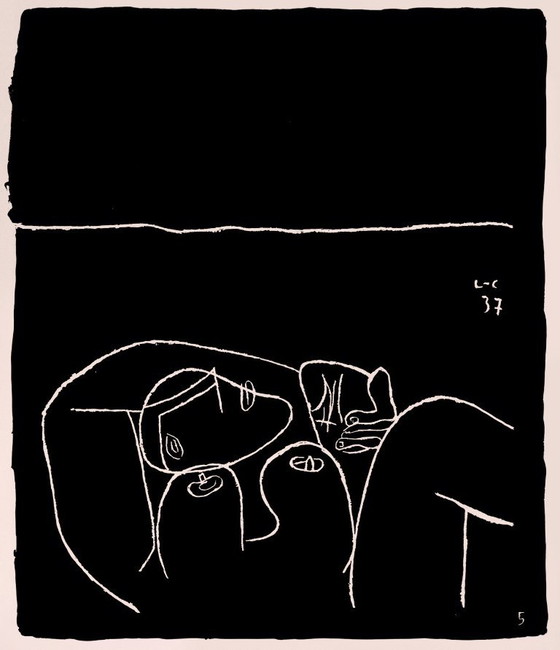 Le Corbusier - Homage To The Woman Nude Lying Down – Art Prints, Paper (photo 2 of 6)