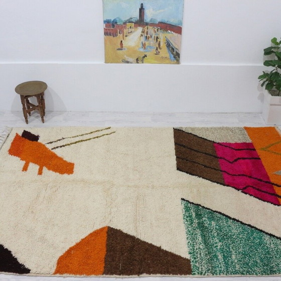 Handgemaakt Berberkleed met authentieke kleurrijke patronen, 2/3 m – Ahrend, Vloerkleden en tapijten, Wool (photo 7 of 9)