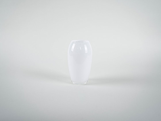 Image 1 of White vase, Danish design, 1970s, made in Denmark