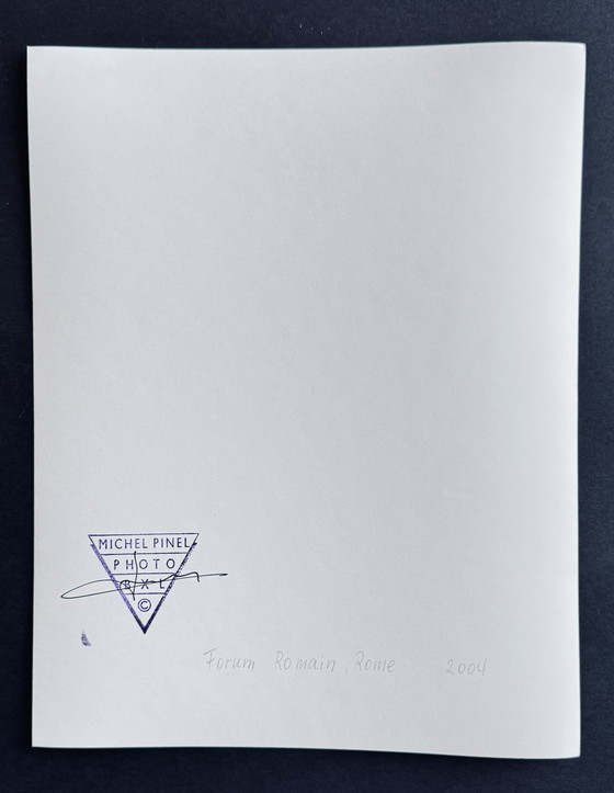 Image 1 of Michel Pinel - Rome Forum 2004 - gesigneerde foto