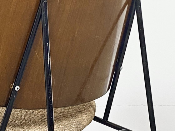 Penguin Lounge Chair diseñado por Ib Kofod Larsen para Selig Furniture años 60 – Sillones, Wood, Metal (photo 9 of 9)