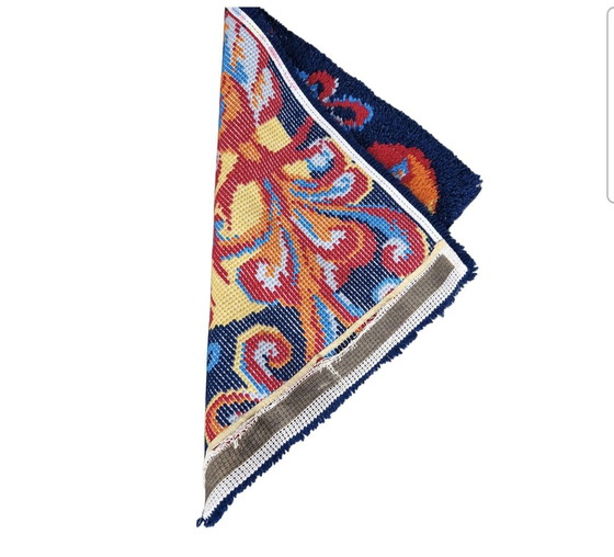 Arazzo da parete vintage in lana Pavone Anni '70 – Decorazioni murali, Wool (photo 2 of 5)