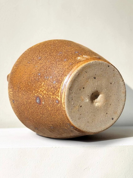Vaso in gres pirite Michel Dumont / Puisaye – Vasi, Porcelain (photo 5 of 7)