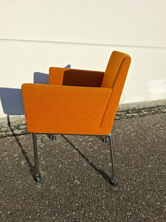 Image 1 of 6x Artifort Paco, eettafelstoel, diverse kleuren