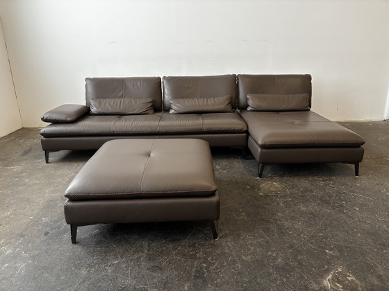 Image 1 of Divano di design Roche Bobois, divano in pelle, come nuovo