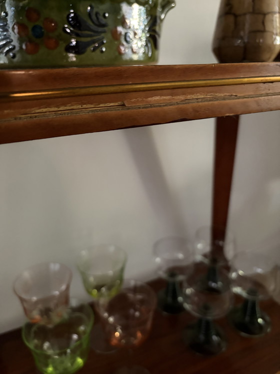 Verrijdbaar Serveerwagen Jaren 50/60 – Metal, Wood (photo 7 of 12)