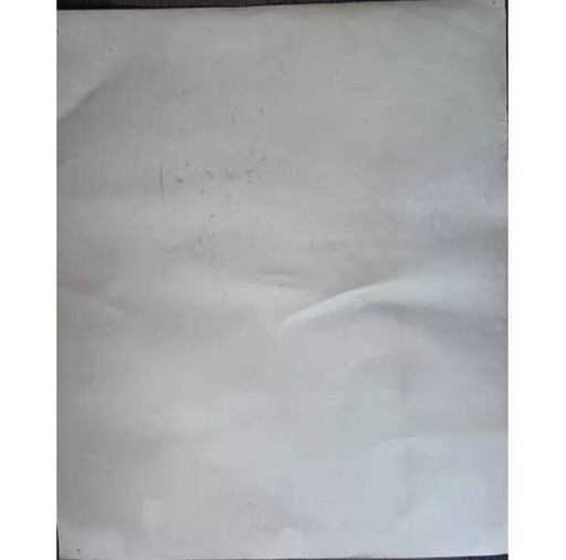 Dibujo a lápiz vintage de una estatua, 55/46 cm