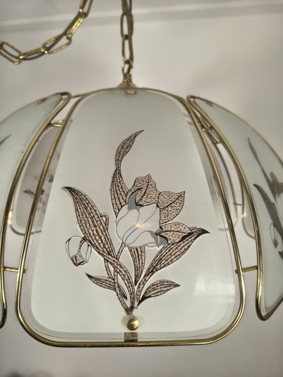 Image 1 of Suspension style Hollywood Regency