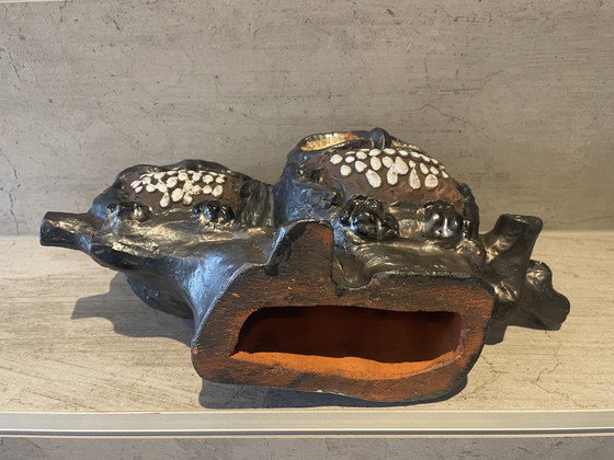 Image 1 of Perignem Elisabeth Vandeweghe owls 1975 Amphora