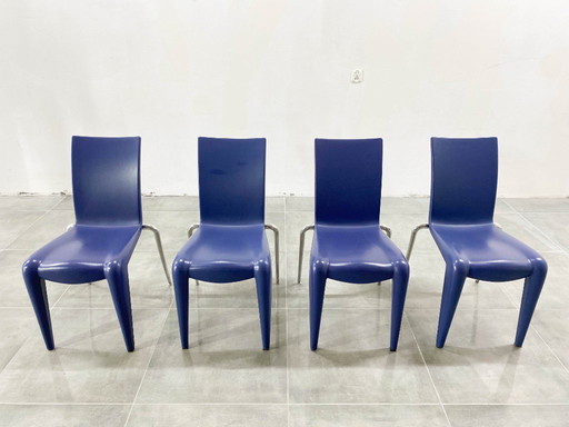 Vintage Chair Louis XX by Philippe Starck for Vitra, 1990s, Set of 4