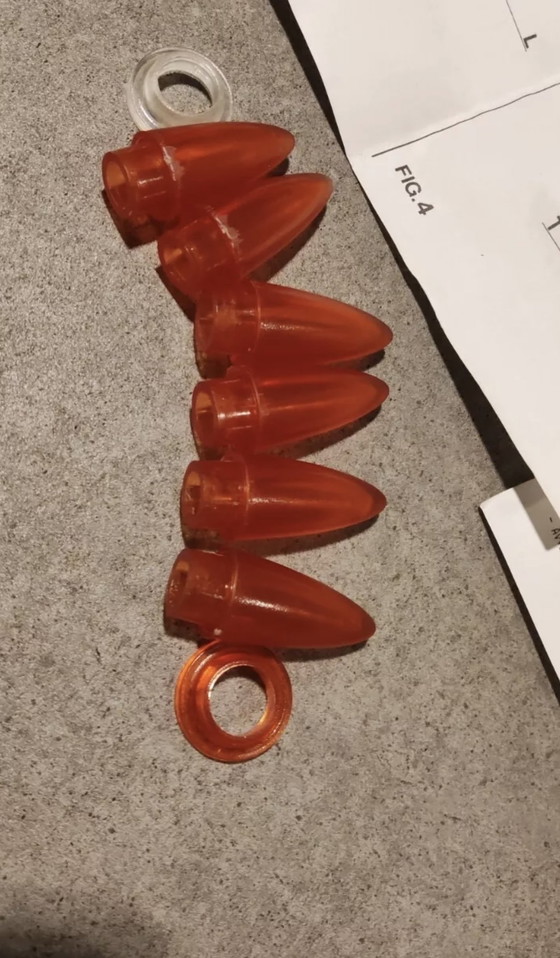 Image 1 of Philippe Starck Lite Light Pendelleuchte Flos Italian 1991