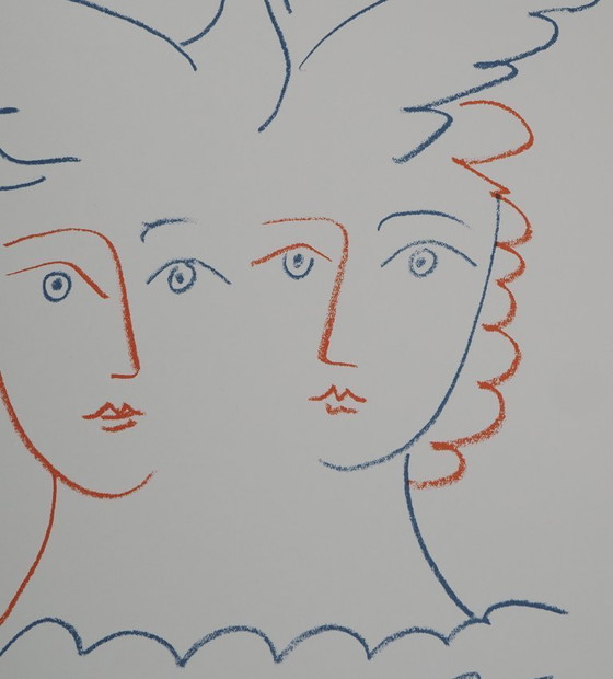 Pablo Picasso: Couple with Dove, Signed Lithograph – Lithographs & prints, Paper (photo 6 of 6)