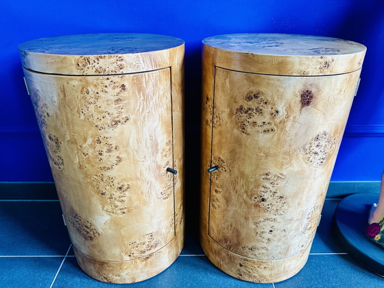 Image 1 of Rare Lemon Furniture Bedside Tables Constant by Burl by Yaniv Chen