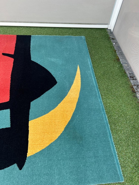 Super Beautiful Wool Floor Carpet – Decorative Objects, Vintage (photo 2 of 12)