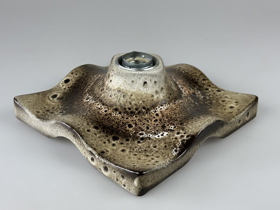 Image 1 of 60s 70s Aplique Ceramica Siglo Medio Diseño Space Age