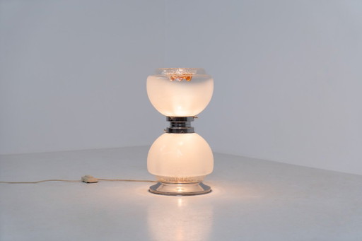 Floor lamp by Toni Zuccheri for Mazzega (Italy, 1970s).