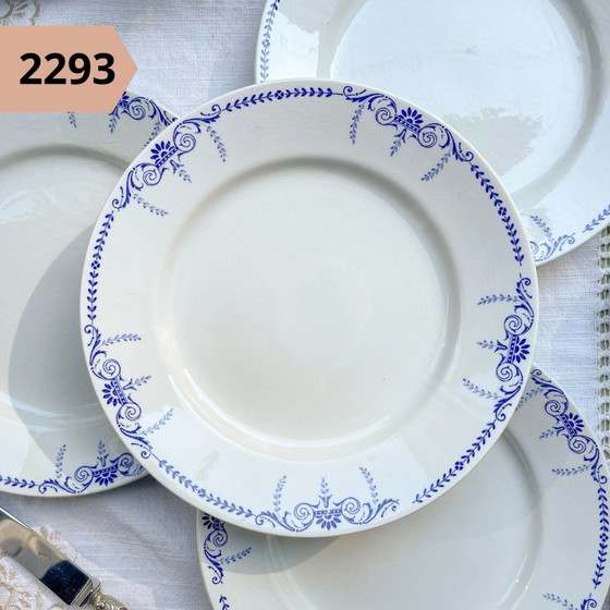 Vintage Ironstone Flat Plate, sold individually – Crockery, Retro (photo 5 of 7)
