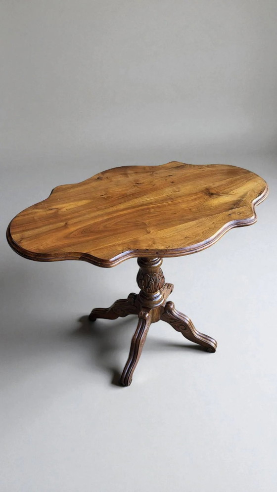 Table violon à quatre pieds vers 1900 – Tables d'appoint (photo 5 of 14)