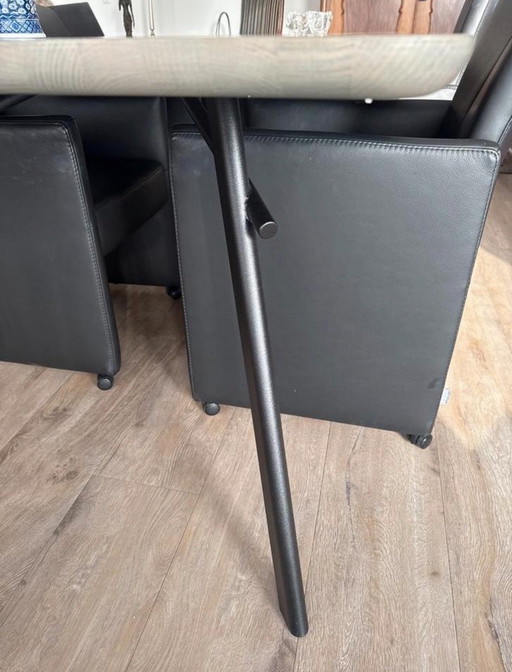 Rectangular table collection Pode, from Van Til Interior