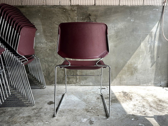Image 1 of Set van 4 Matrix stoelen – Thomas Tolleson voor Krueger – 70s