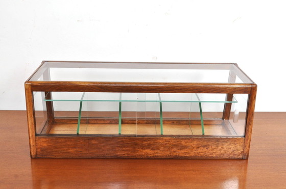 Image 1 of Antique Counter Display Case Minks 1920s