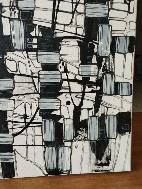 Natia Antadze Abstract Composition XXL – Paintings & Drawings, Canvas (photo 14 of 15)