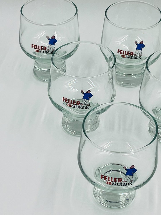 Set di 6 Bicchieri Feller Maitrank, Bicchieri e caraffe, Vetro, Multicolore (foto 3 di 8)
