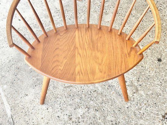 1950ies Arka Lounge Chair Designed by Yngve Ekström for Stolab, Sweden – Armchairs, Cotton, Wood (photo 5 of 12)