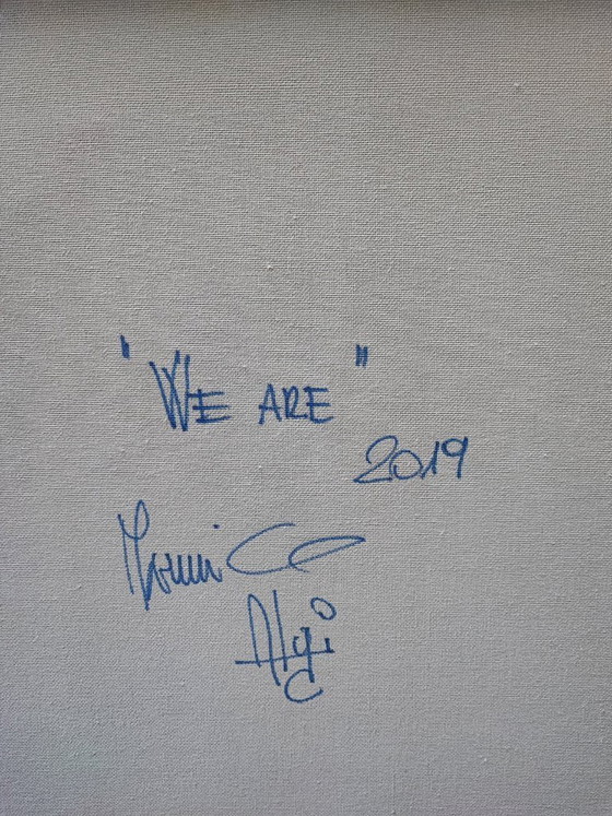 Image 1 of Giancarlo MARCUCCI - We are - Artist painting