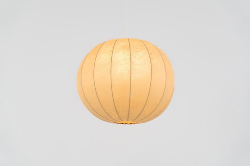 Gran lámpara colgante Cocoon (Alemania, años 60).