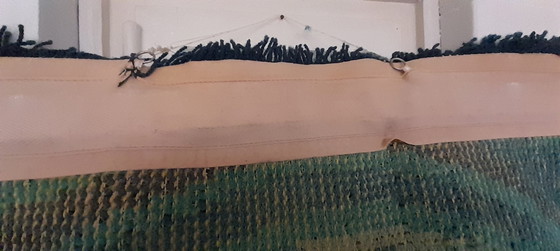 Image 1 of 70er Jahre Hochflor Wandteppic, Space Ageh