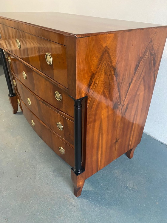 Cassettiera Biedermeier – Cassettiere, Legno, Ottone (photo 10 of 14)