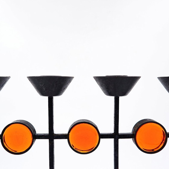 Image 1 of Swedish candlestick by Erik Hoglund and Hubbard Ander, 1960s