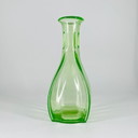 Vintage Uranium Glass Carafe / Decanter 0.5 l – Green UV-Active Glass
