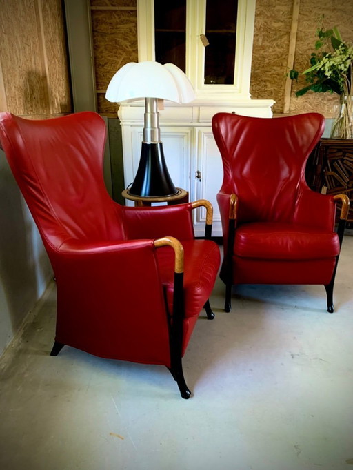 Giorgetti Progetti Wing chairs