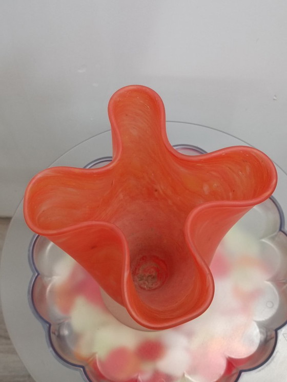 Image 1 of Große französische Pâte de Verre-Vase, 1960er Jahre