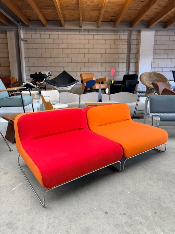Image 1 of Scoop lounge chair by Piero Lissoni (set van 2 stuks)